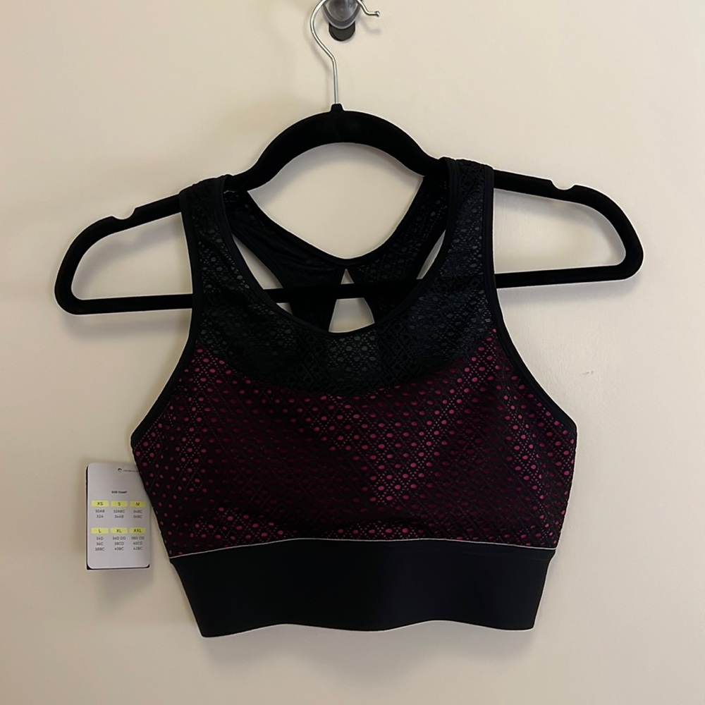Target small sports bra, new